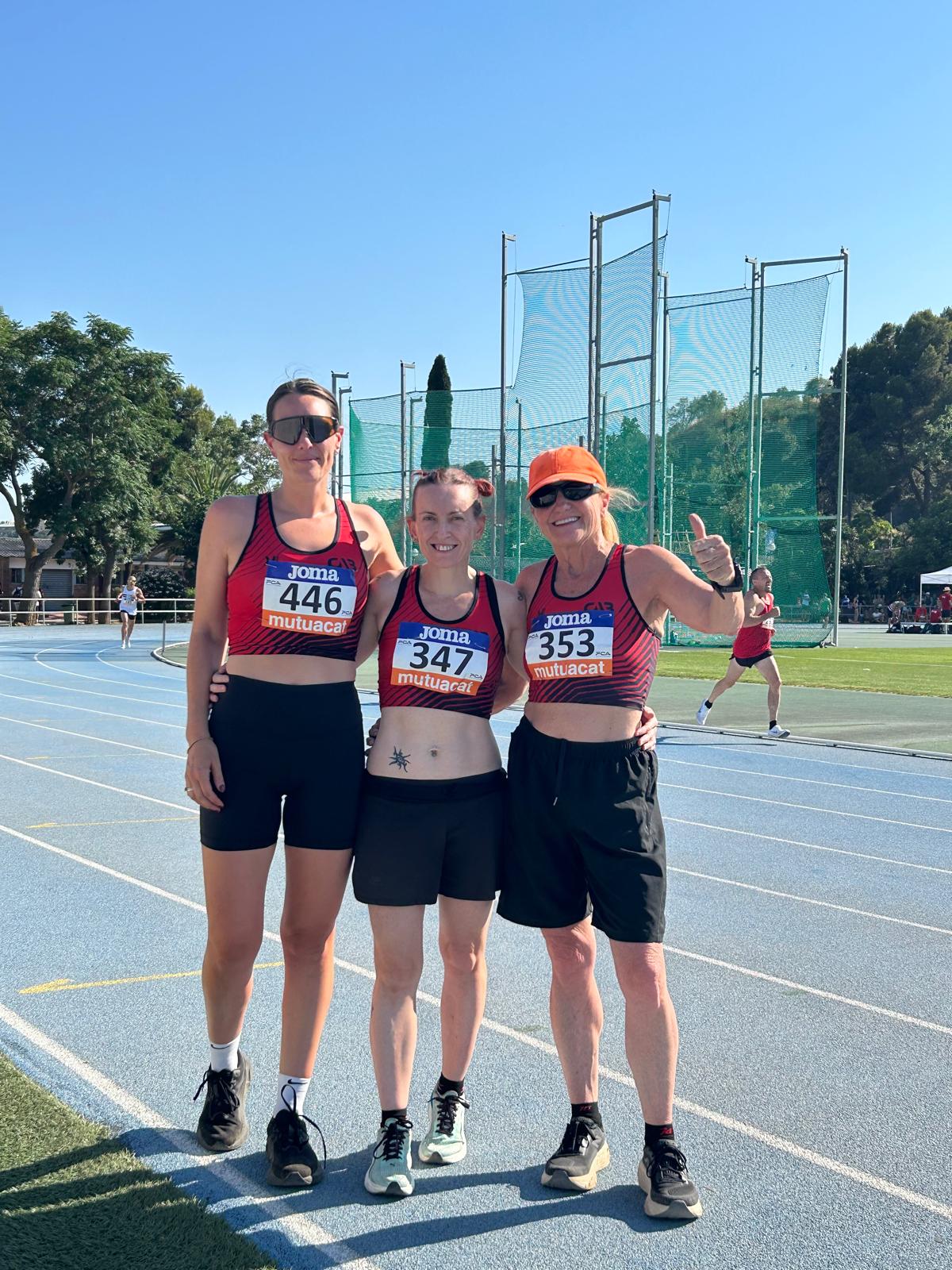 TRES ORS I UNA PLATA AL CAMPIONAT DE CATALUNYA M�STER DE SABADELL