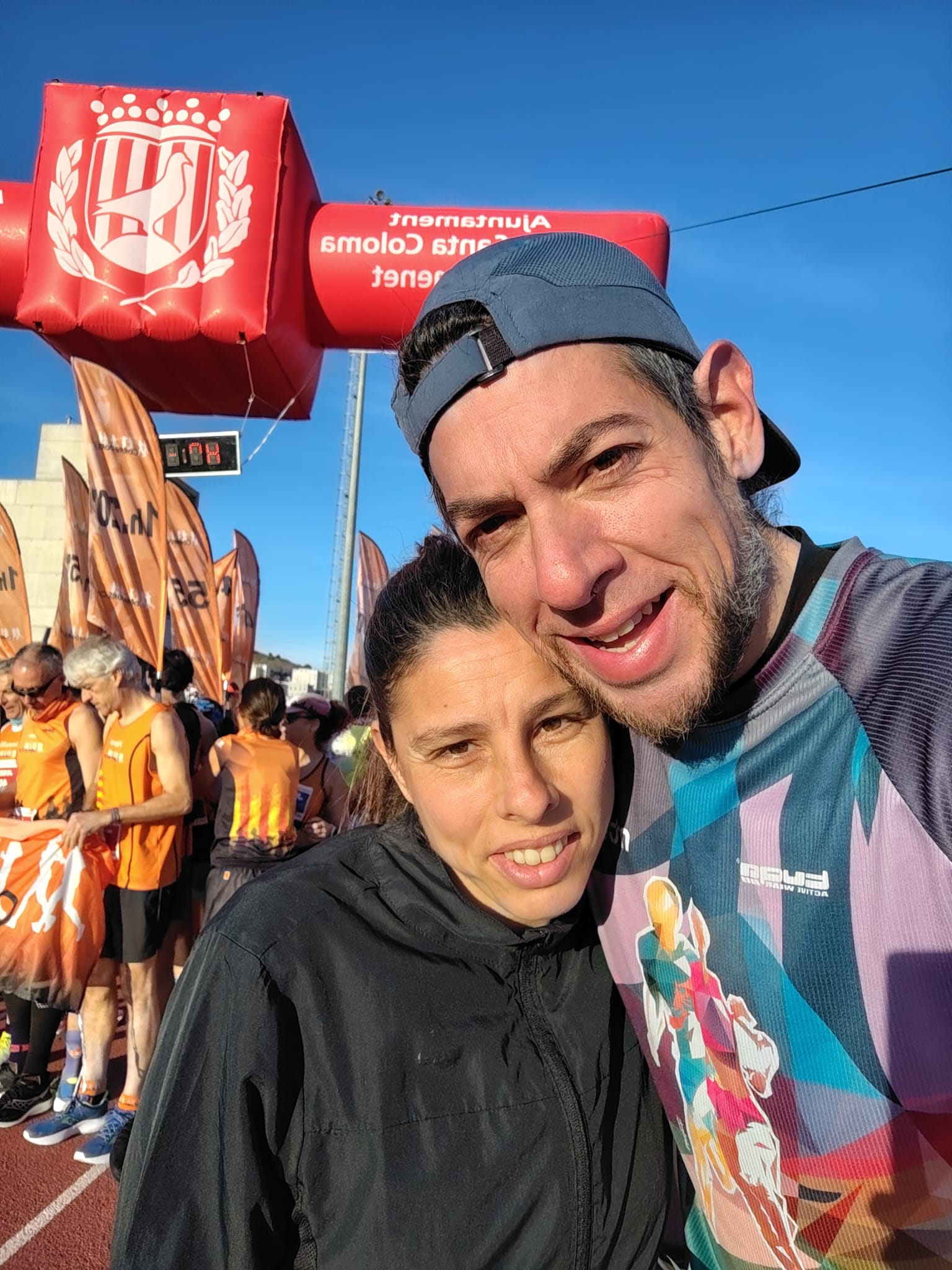 EL CAB EST� PRESENT A LA CURSA PER LES ENFERMETATS MINORIT�RIES DE BADALONA I LA MITJA MARAT� DE SANTA COLOMA